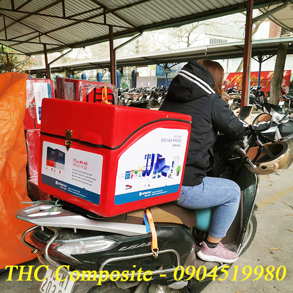 Thùng chở hàng của THC Composite sản xuất được nhiều người tin tưởng sử dụng